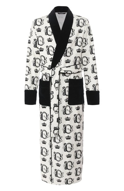 Хлопковый халат DOLCE & GABBANA, арт. G018DT/HS7BA, фото 1