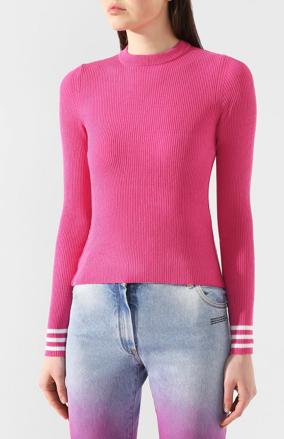 Пуловер из вискозы OFF-WHITE, арт. 0WHE002R20H330682800, фото 3