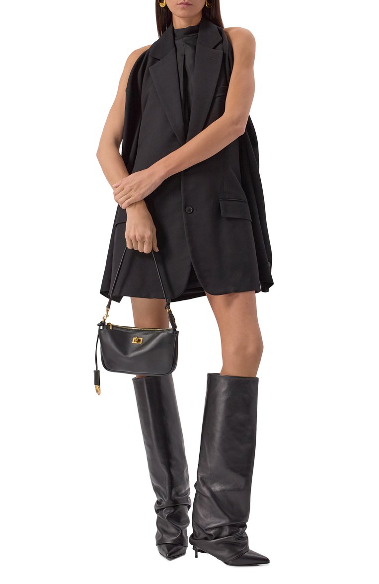 Женская сумка rodeo BALENCIAGA черного цвета, арт. 814111/2ABKX | Фото 7 (Размер: small; Материал: Натуральная кожа)