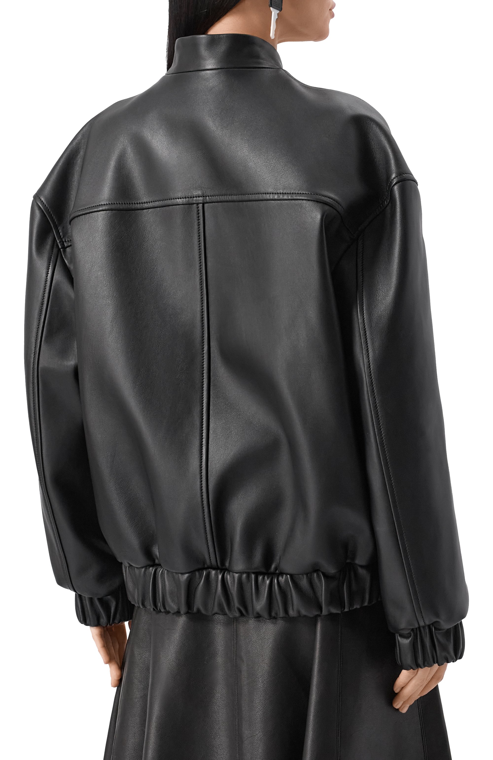 Кожаный бомбер BATS, арт. FW22_BM/001, фото 4