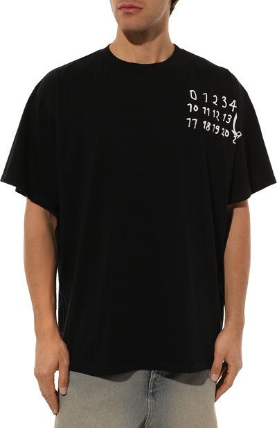 Хлопковая футболка MM6, арт. SH2GC0013/S23588, фото 3