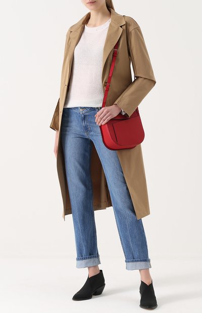 Джинсы прямого кроя с потертостями OPENING CEREMONY, арт. S27AAY13021, фото 2