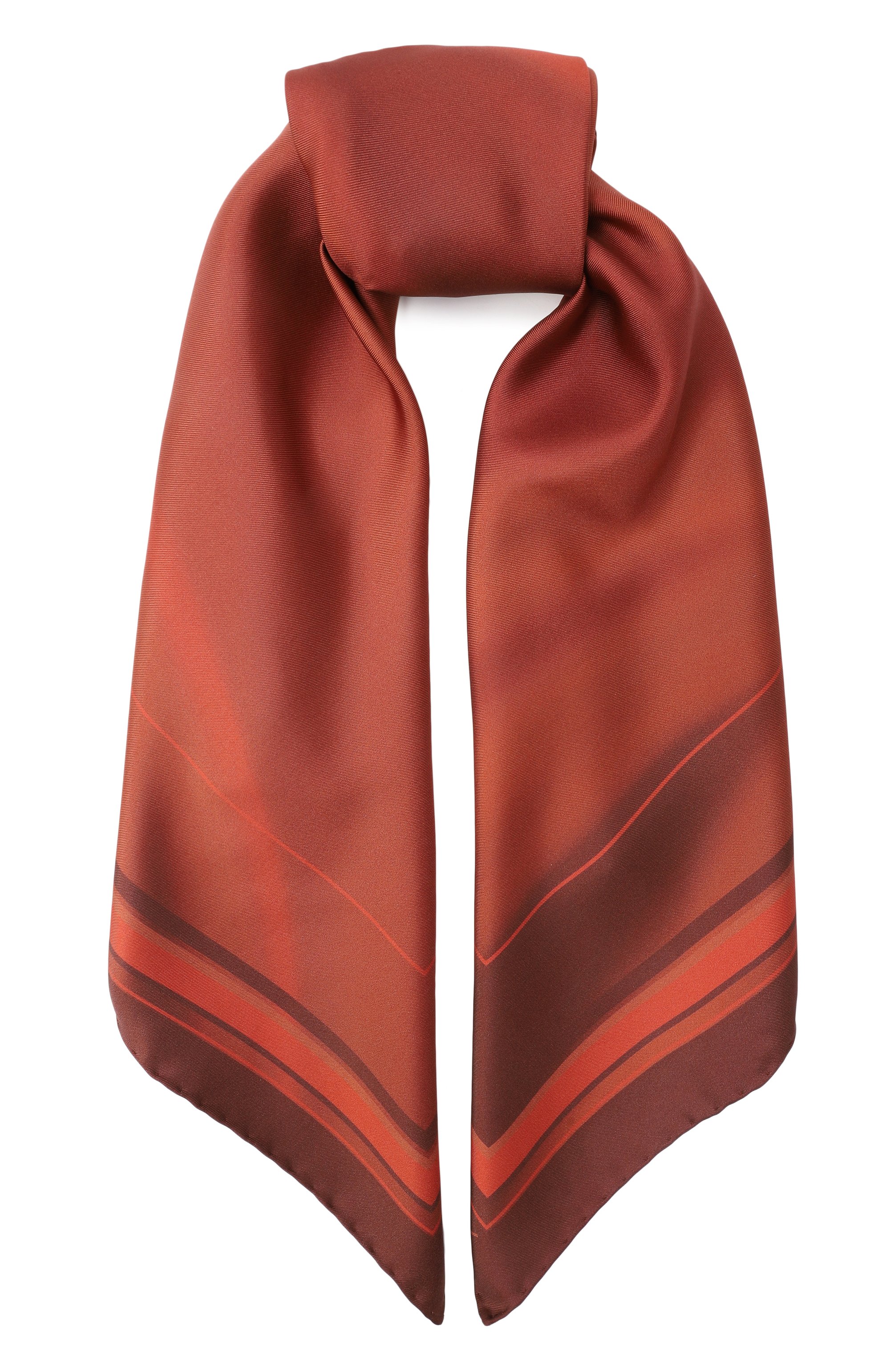 Шелковый платок KITON, арт. D53754K0530H04, фото 1