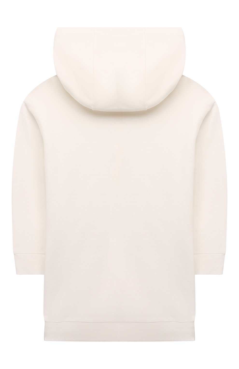 Хлопковое худи FENDI молочного цвета по цене 59950 руб., арт. JFH146/5V0/8-12+, фото 2 Хлопковое худи FENDI, арт. JFH146/5V0/8-12+, фото 2