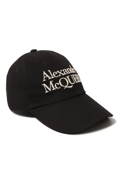 Мужская хлопковая бейсболка ALEXANDER MCQUEEN, арт. 688658/4105Q1078