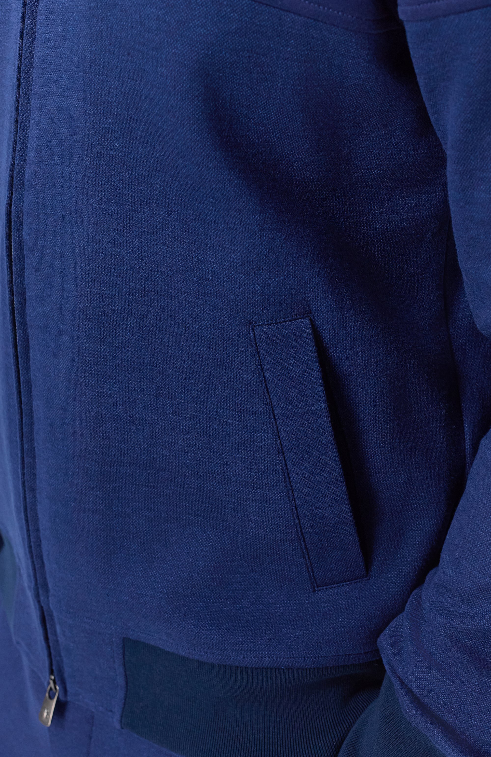 Толстовка из хлопка и льна CAPOBIANCO, арт. 20M453.DH00., фото 5