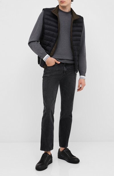 Пуховый жилет BOSS черного цвета по цене 24200 руб., арт. 50427097, фото 2 Пуховый жилет BOSS, арт. 50427097, фото 2