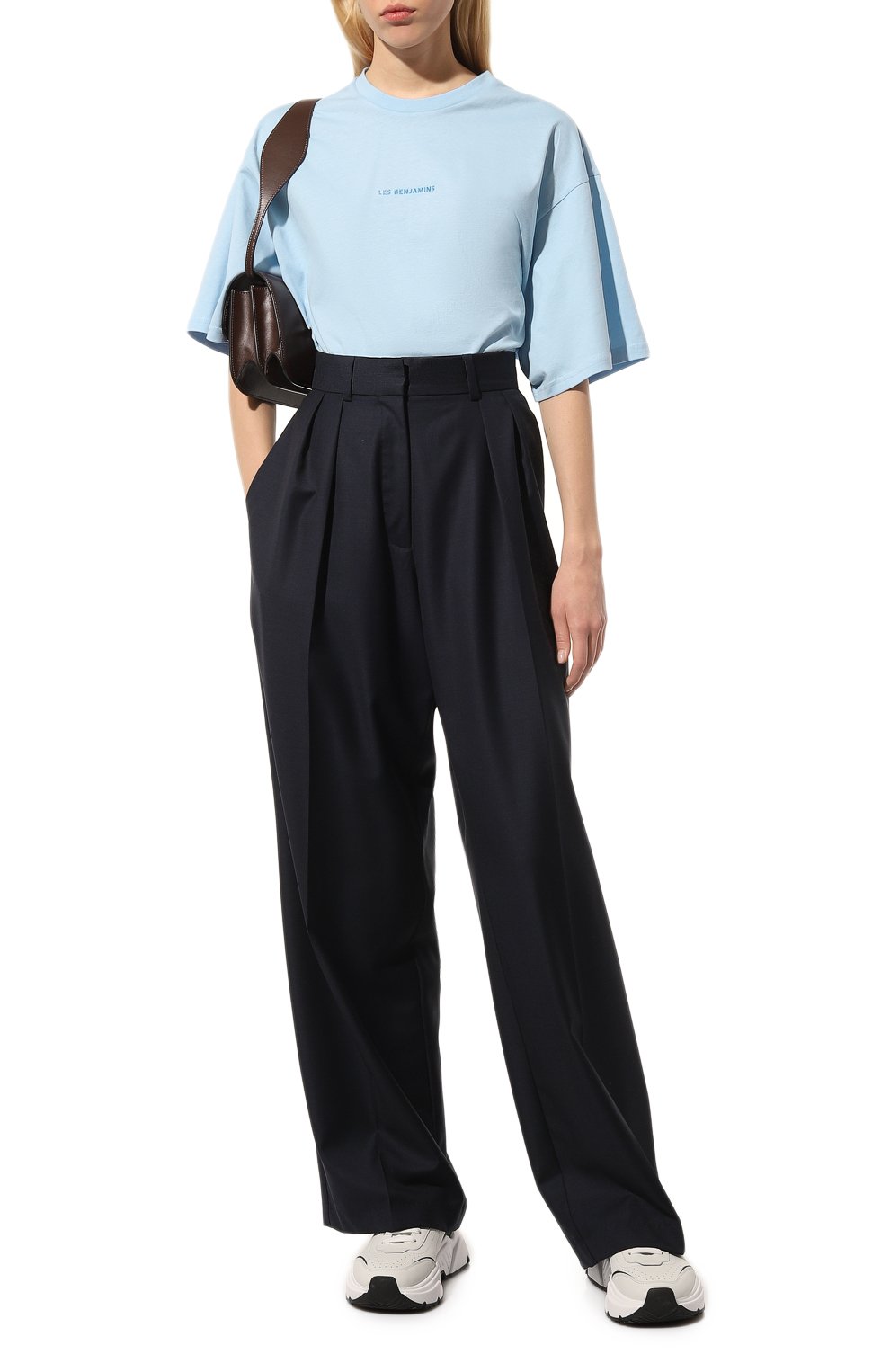 Хлопковая футболка LES BENJAMINS, арт. LB23SSESSFU0T-303, фото 2