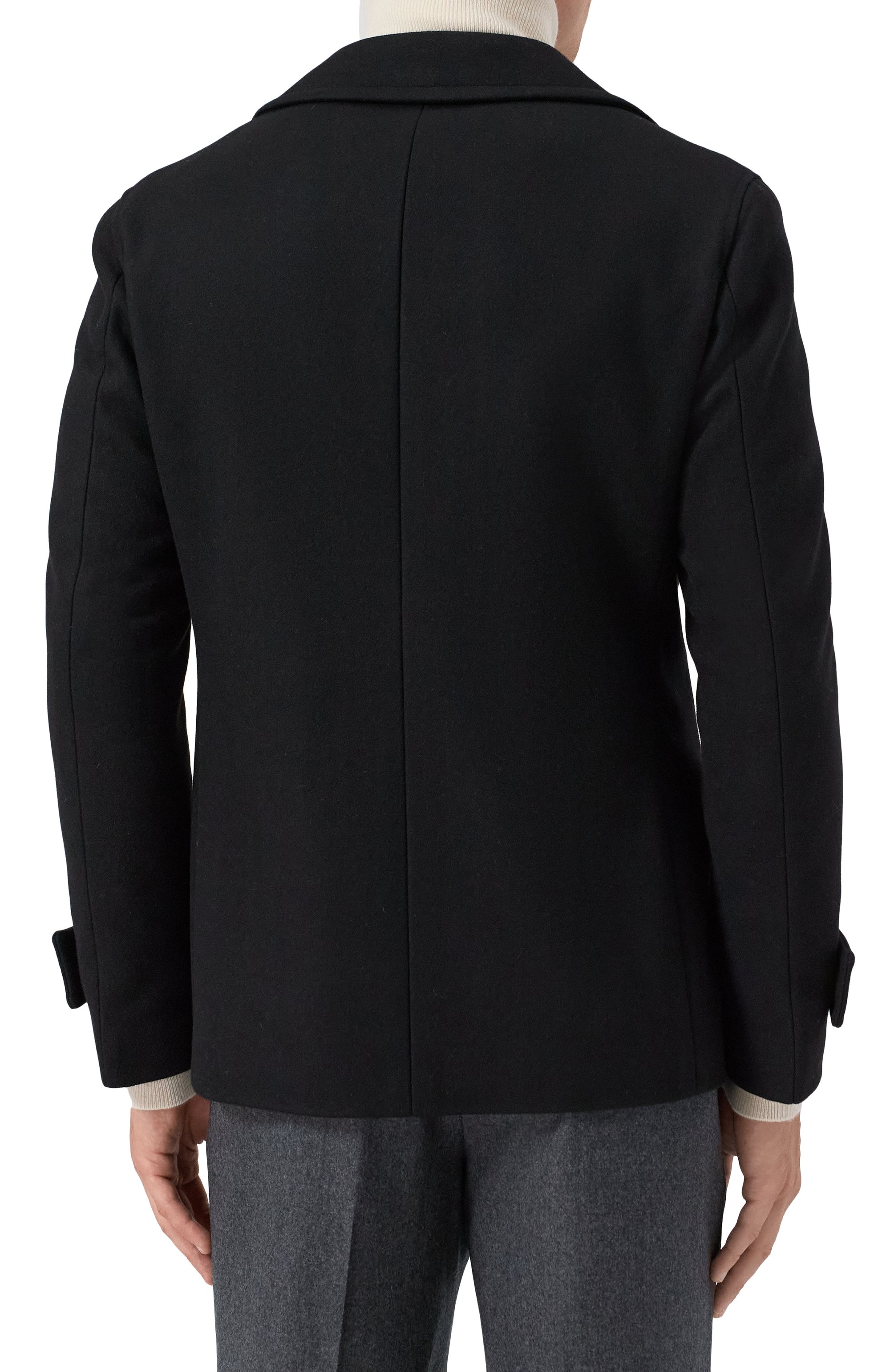 Бушлат из шерсти и кашемира L.B.M. 1911, арт. 9324/57516, фото 4