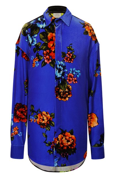 Женская бархатная рубашка VETEMENTS, арт. UE54SH100F