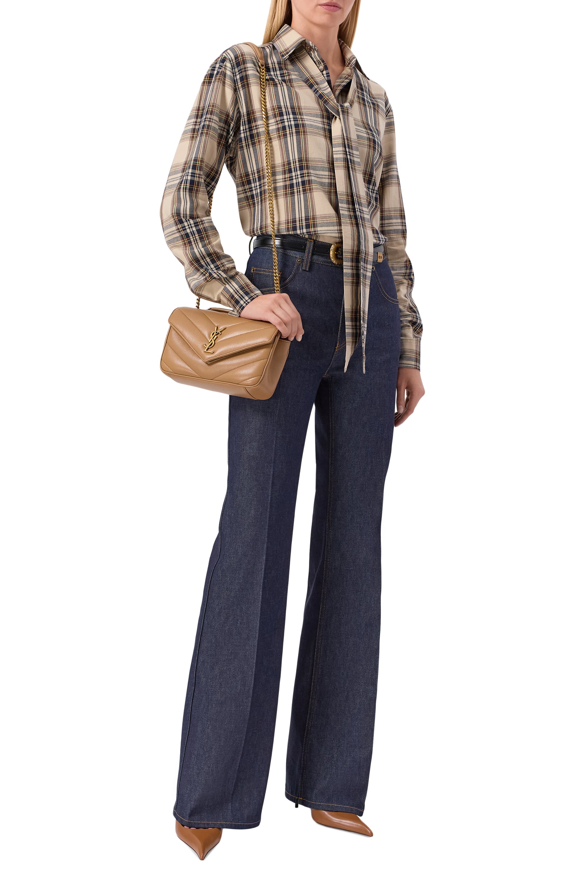 Сумка loulou small SAINT LAURENT, арт. 801437/AAEAX, фото 7