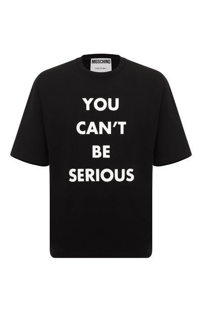 Мужская хлопковая футболка MOSCHINO, арт. A0703/5244