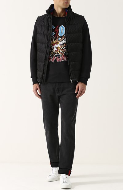 Утепленный жилет на молнии с воротником-стойкой GUCCI, арт. 429493/Z4218, фото 2