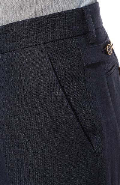 Льняные брюки DOLCE & GABBANA, арт. GY6IET/FU4LF, фото 5