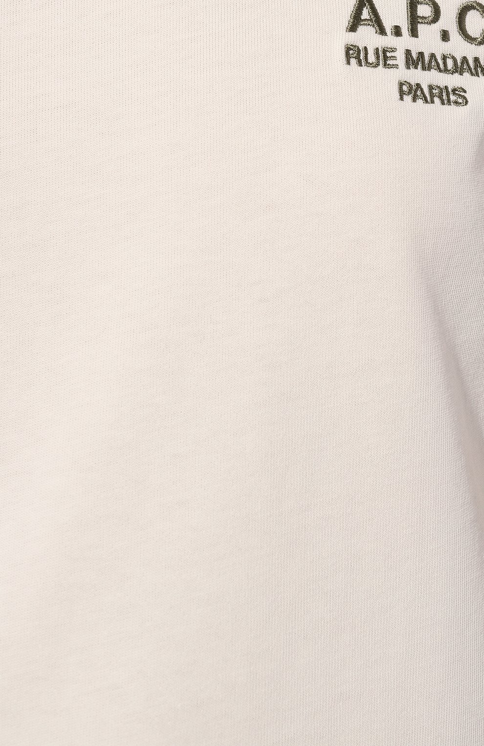Хлопковая футболка A.P.C., арт. C0EZC-F26848, фото 5
