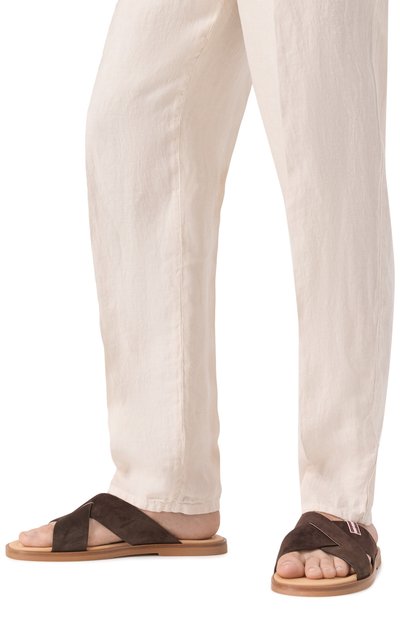 Замшевые шлепанцы glide BALLY, арт. MSS04J/SU038, фото 3