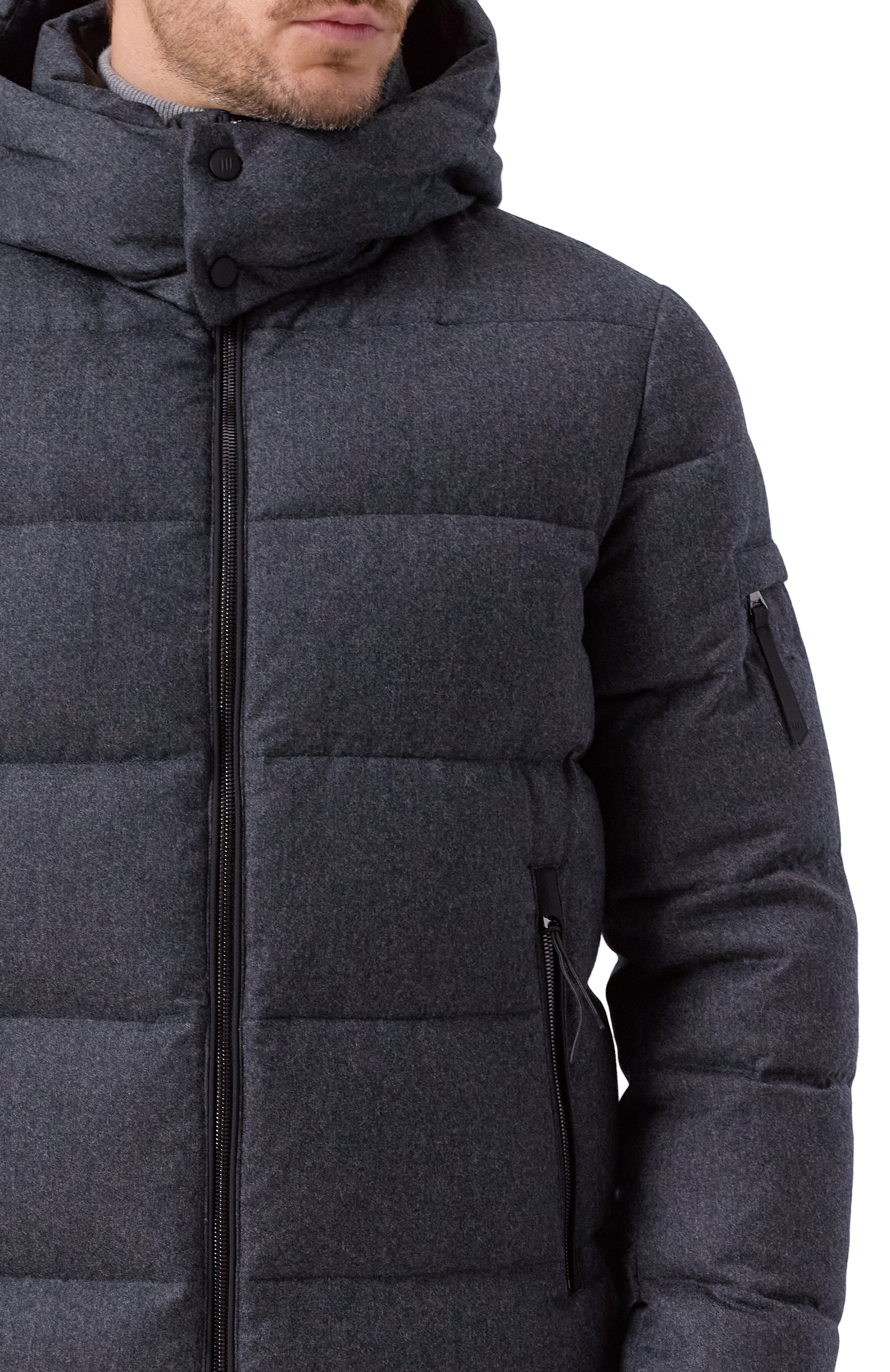 Шерстяной пуховик HETREGO, арт. 8P420/KIRILL, фото 5