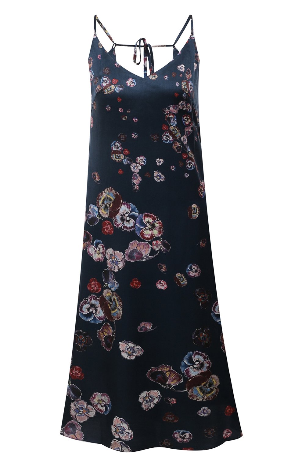 Сорочка из шелка и хлопка ANY WOWZERS, арт. MOSS01-SLPL-AFLT, фото 1