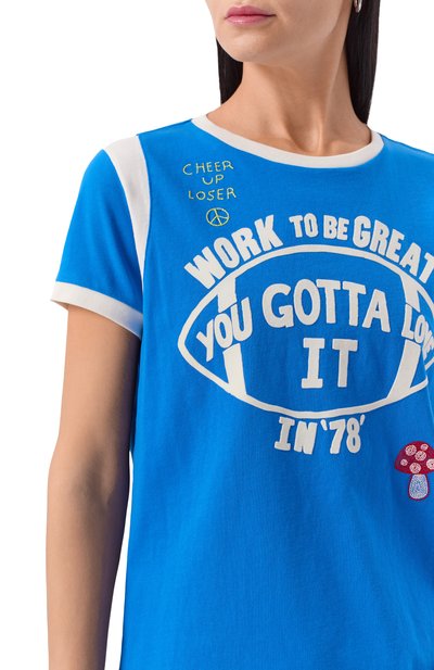 Хлопковая футболка MOTHER, арт. 81601-1574, фото 5