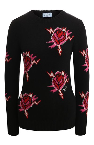 Женский свитер из кашемира и шерсти PRADA, арт. P24T0B-1VBO-F0F3T-192