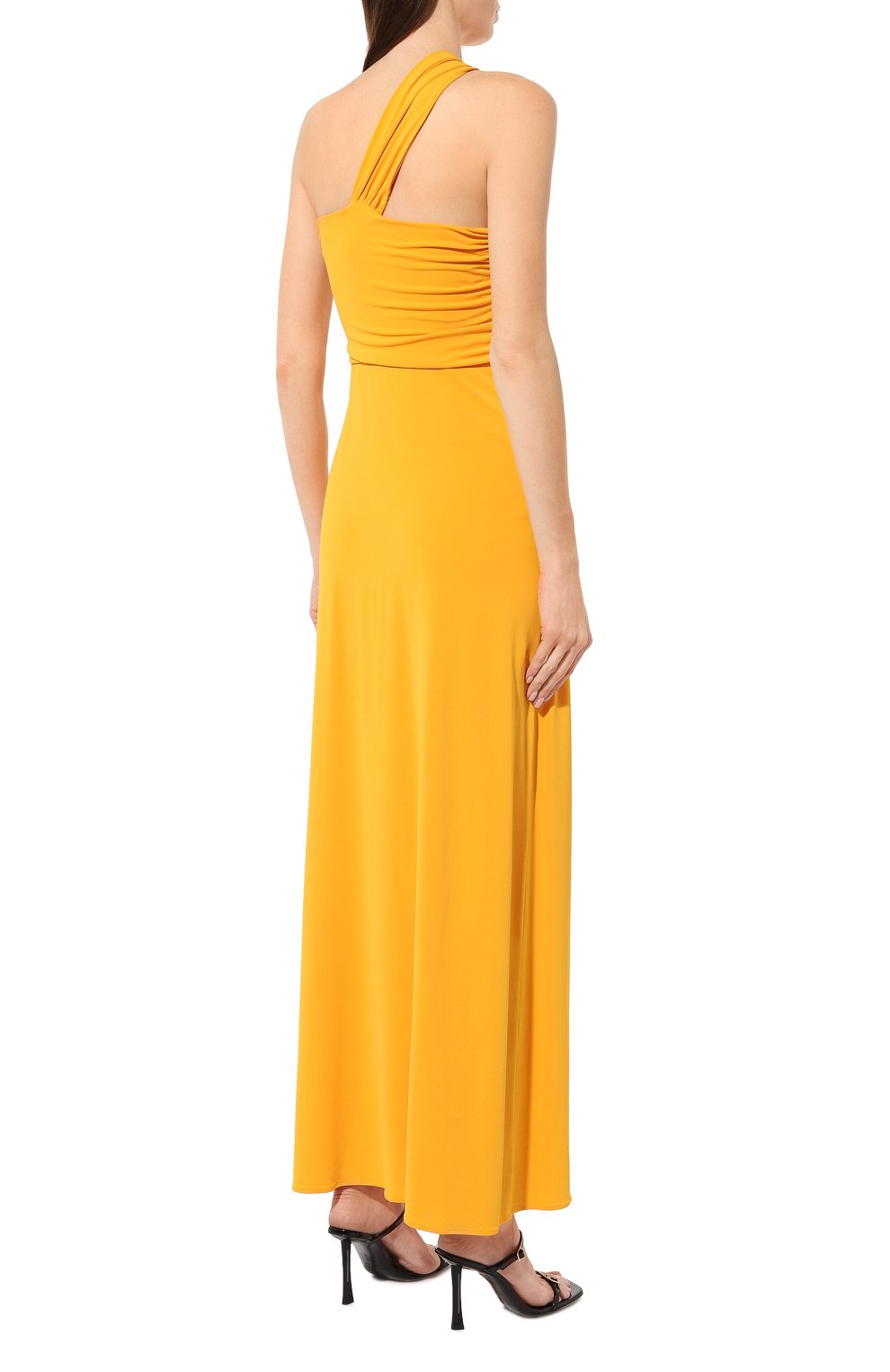 Платье PATRIZIA PEPE желтого цвета по цене 42400 руб., арт. 2A2596_J113, фото 4 Платье PATRIZIA PEPE, арт. 2A2596_J113, фото 4