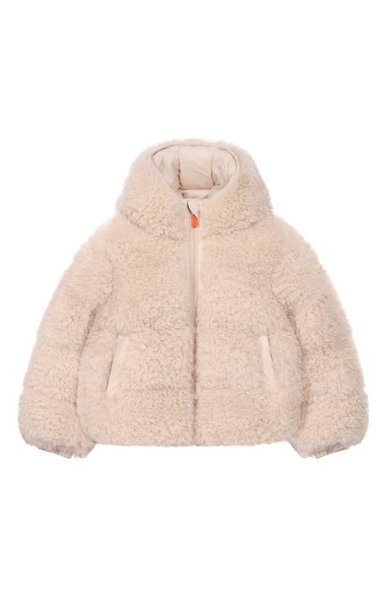 Утепленная куртка из экомеха SAVE THE DUCK, арт. J32369G/KENDA/CURL21