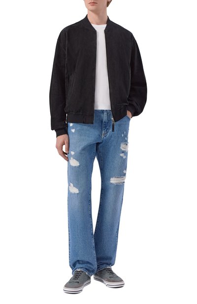 Мужские комбинированные кеды dg sailing DOLCE & GABBANA, арт. CS2399/A0332