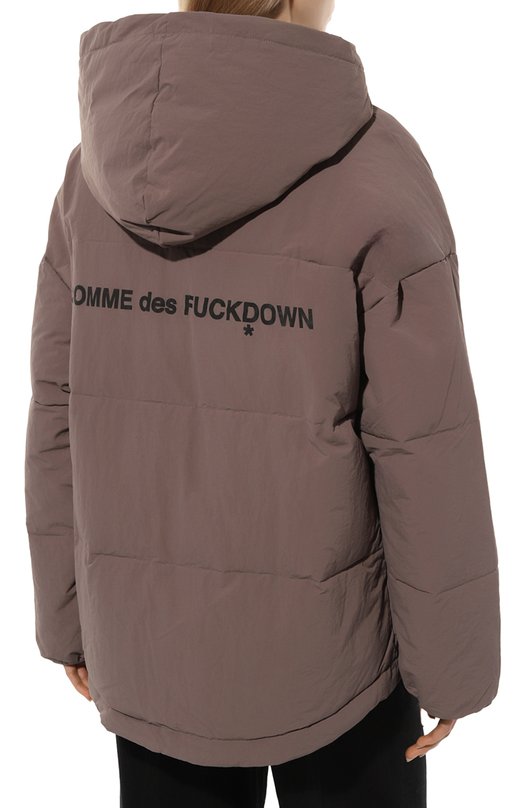 Пуховик Comme des Fuckdown CFABM01302 Бежевый  CFABM01302 Фото 4