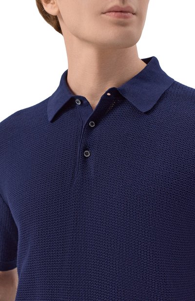 Хлопковое поло CORNELIANI, арт. 27M560/2725188, фото 5