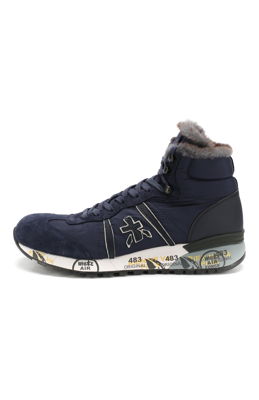 Комбинированные кроссовки alan с внутренней меховой отделкой PREMIATA, арт. ALAN/VAR 2637M, фото 3