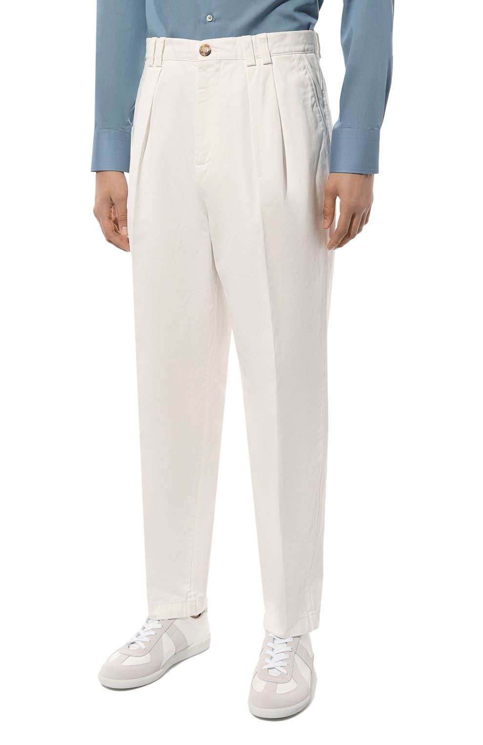 Хлопковые брюки BRUNELLO CUCINELLI, арт. M244DB2288, фото 3