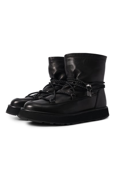 Мужские кожаные сапоги GIORGIO ARMANI, арт. GM004865/AF32962