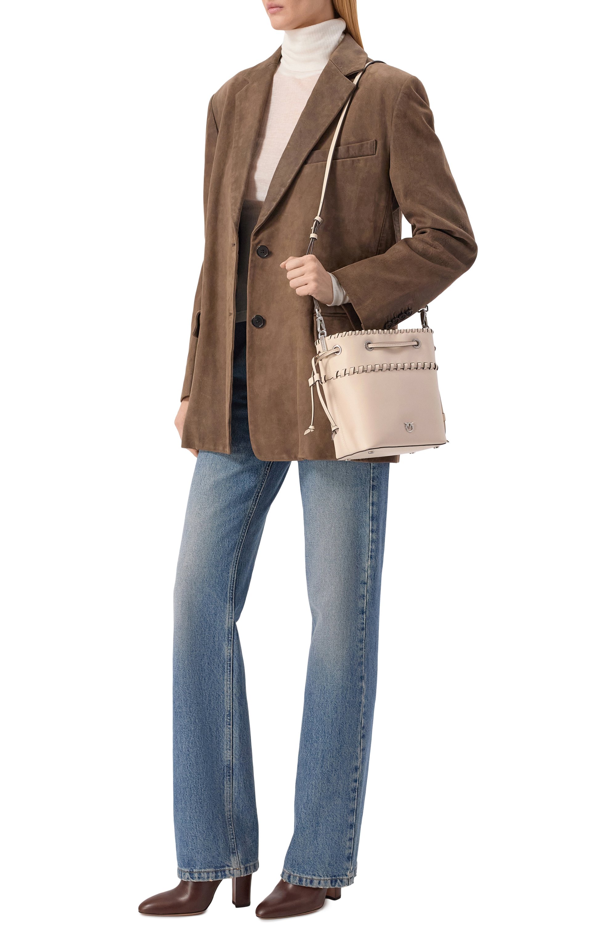 Сумка bucket small PINKO, арт. 104303/A20R, фото 7