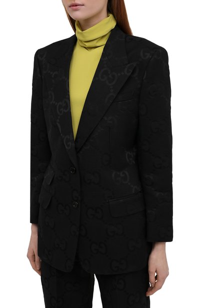 Хлопковый жакет GUCCI, арт. 681026/ZAHT6, фото 3