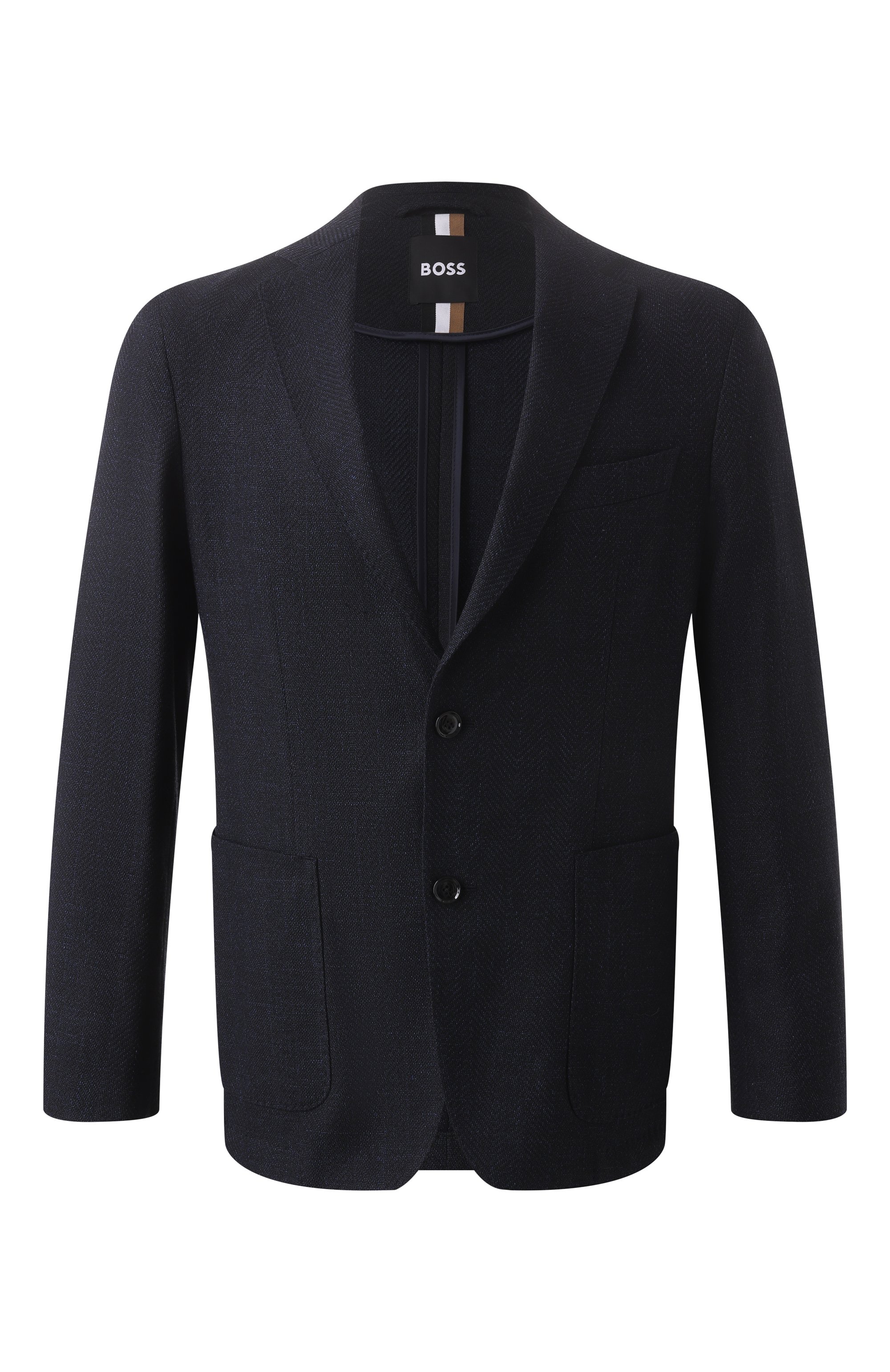 Пиджак из хлопка и вискозы BOSS, арт. 50538028, фото 1