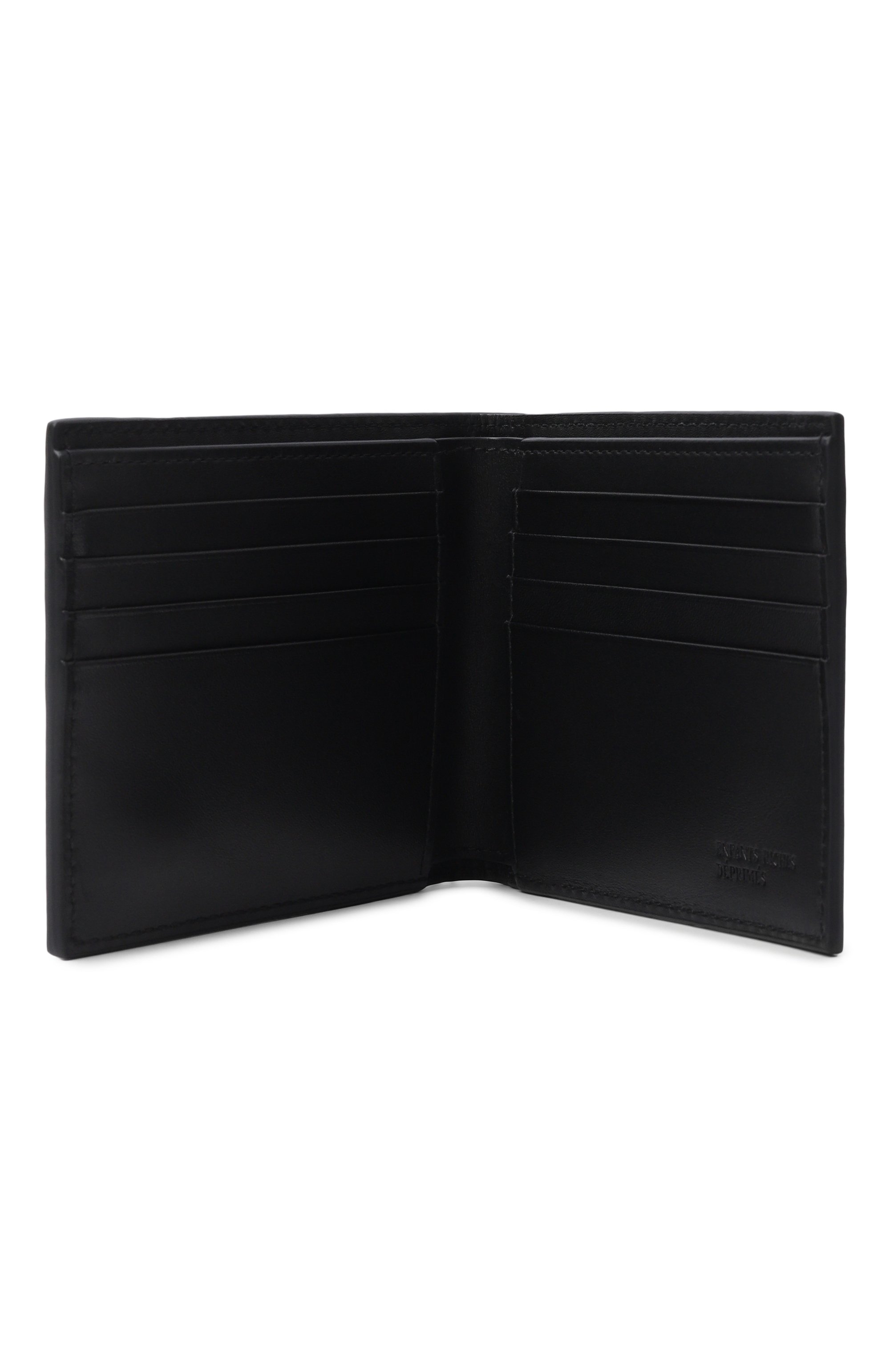 Кожаное портмоне ENFANTS RICHES DEPRIMES черного цвета по цене 122500 руб., арт. 100-467, фото 3 Кожаное портмоне ENFANTS RICHES DEPRIMES, арт. 100-467, фото 3