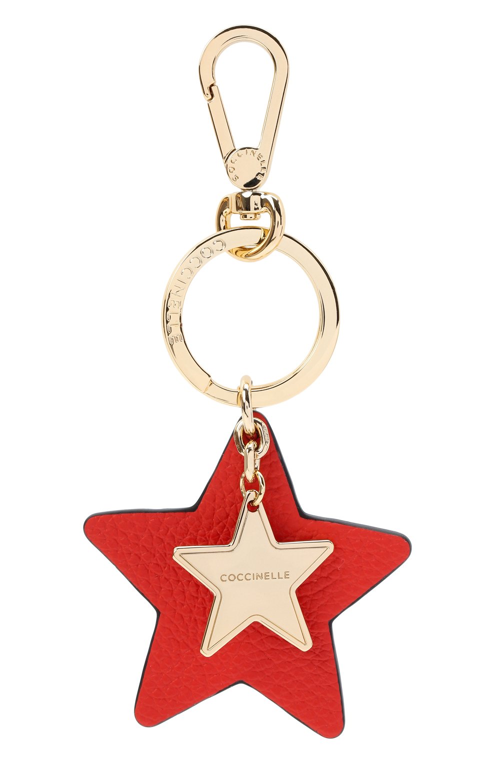 Брелок для ключей COCCINELLE красного цвета по цене 4360 руб., арт. E2 HZ4 41 V6 01, фото 1 Брелок для ключей COCCINELLE, арт. E2 HZ4 41 V6 01, фото 1