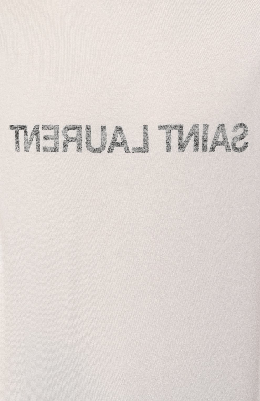 Хлопковая футболка SAINT LAURENT, арт. 663278/Y37AW, фото 5