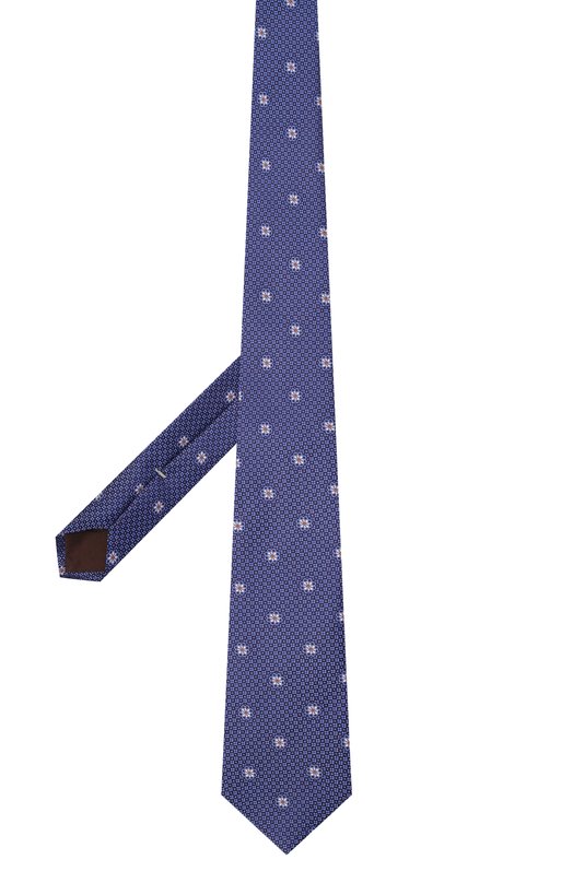 Шелковый галстук Canali 18/HJ04492 Синий  18/HJ04492 Фото 3