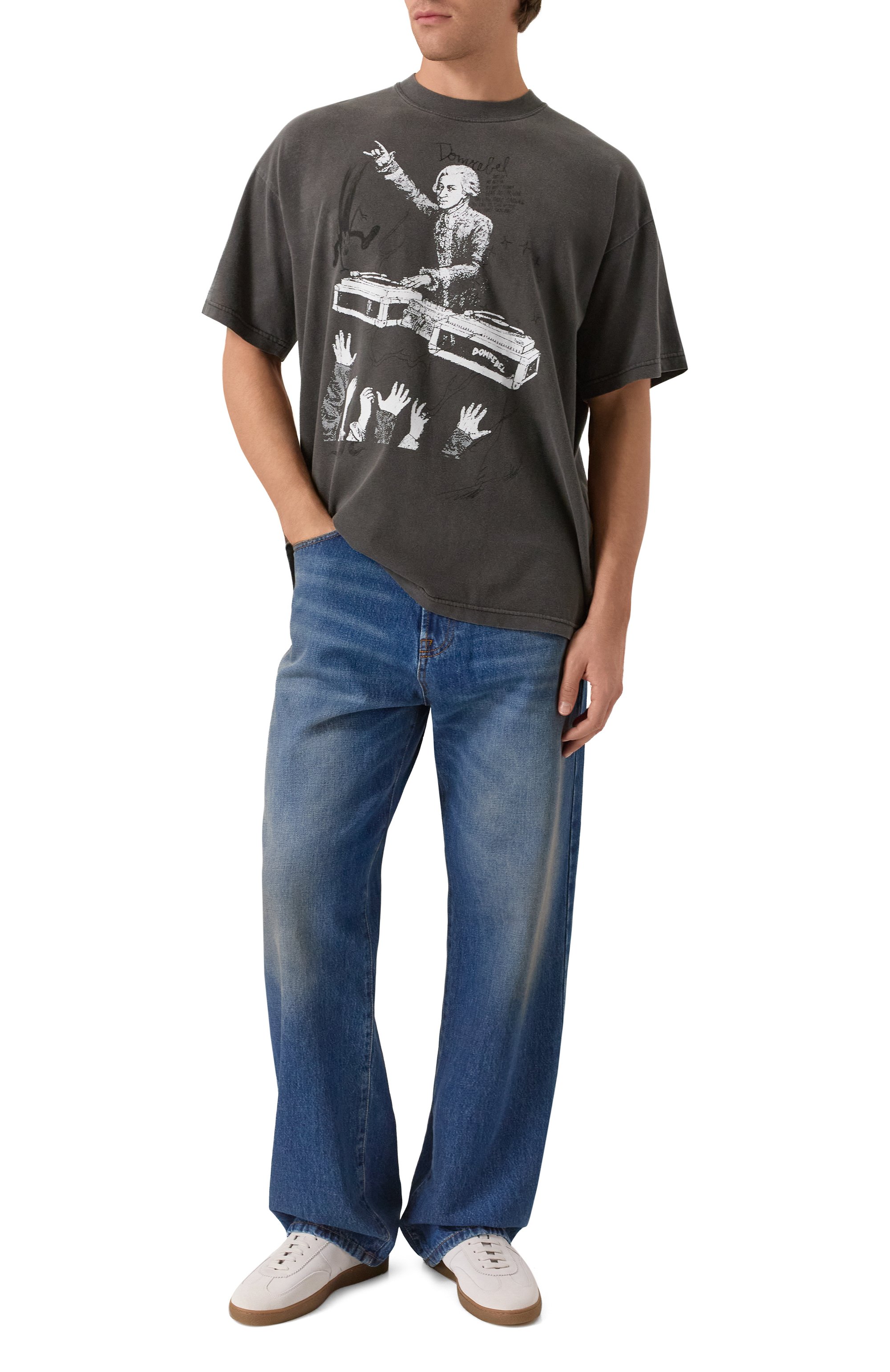 Хлопковая футболка DOMREBEL, арт. M M0ZART, фото 2