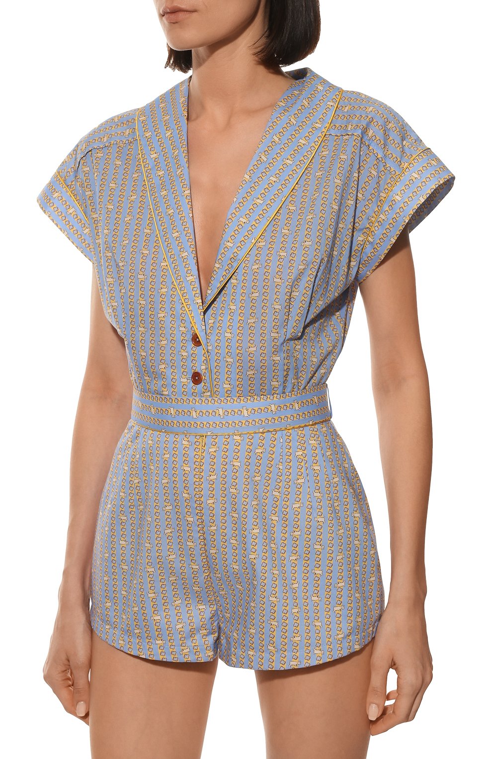 Хлопковый комбинезон ULYANA SERGEENKO, арт. JST003SS22Ornella (0121т22), фото 3