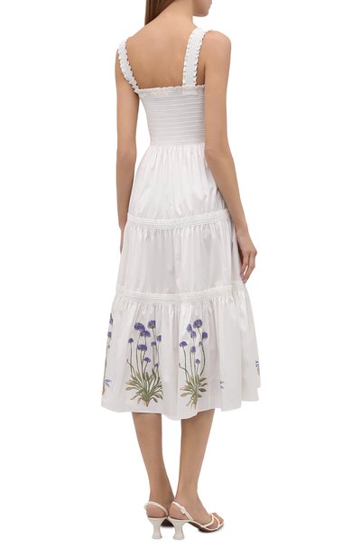 Платье TORY BURCH кремового цвета по цене 47000 руб., арт. 82090, фото 4 Платье TORY BURCH, арт. 82090, фото 4