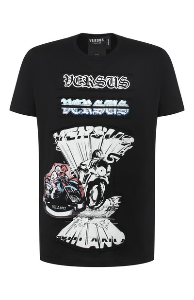 Хлопковая футболка  VERSUS VERSACE, арт. BU90760/BJ10388, фото 1