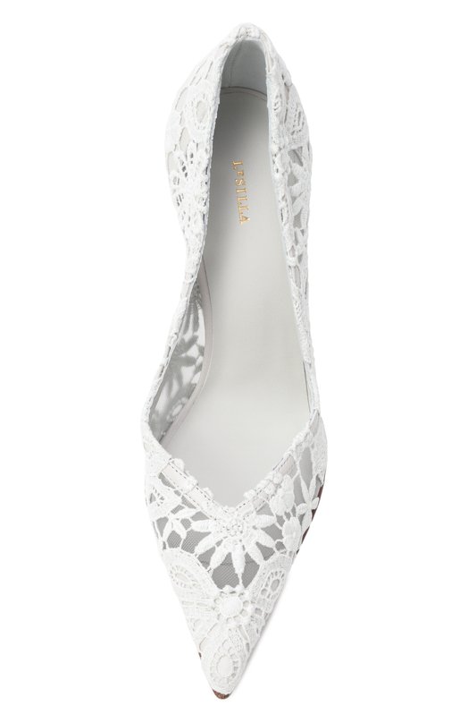 Текстильные туфли Vivienne 100 Le Silla 4262F090BXPPMAC Серый  4262F090BXPPMAC Фото 6