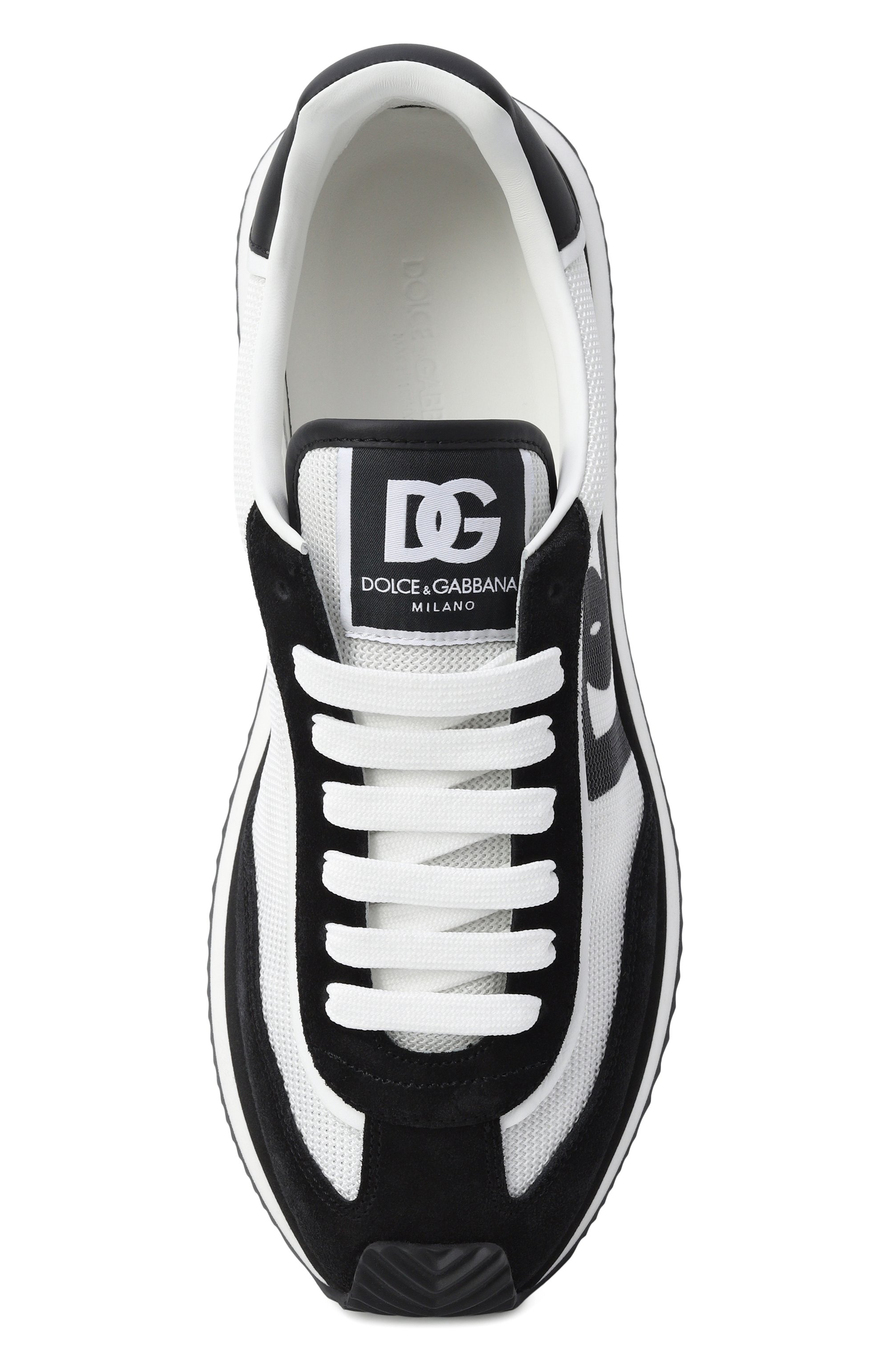 Комбинированные кроссовки dg cushion DOLCE & GABBANA, арт. CS2288/A5355, фото 5