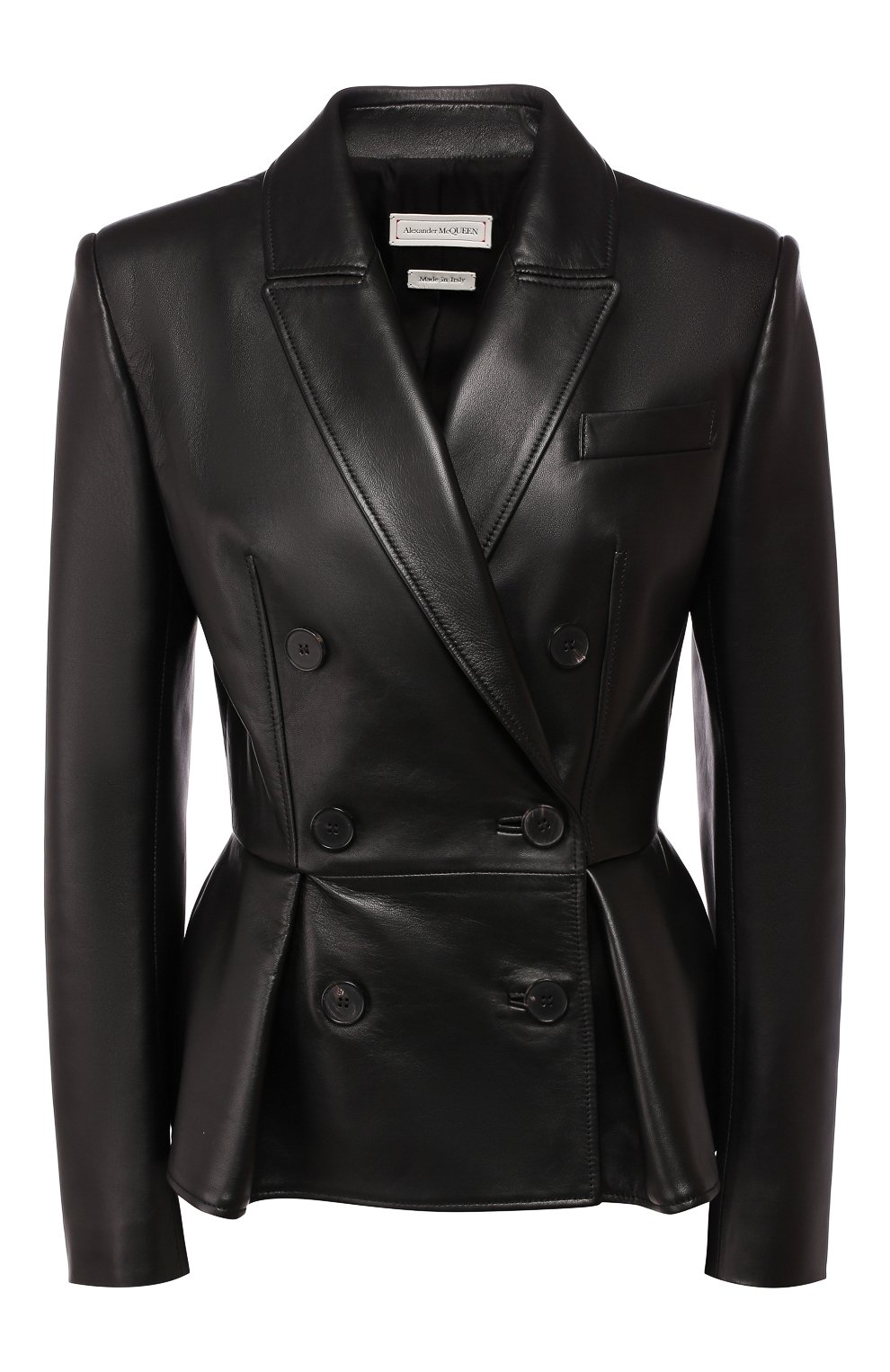 Кожаный жакет ALEXANDER MCQUEEN, арт. 585011/Q5AA0, фото 1