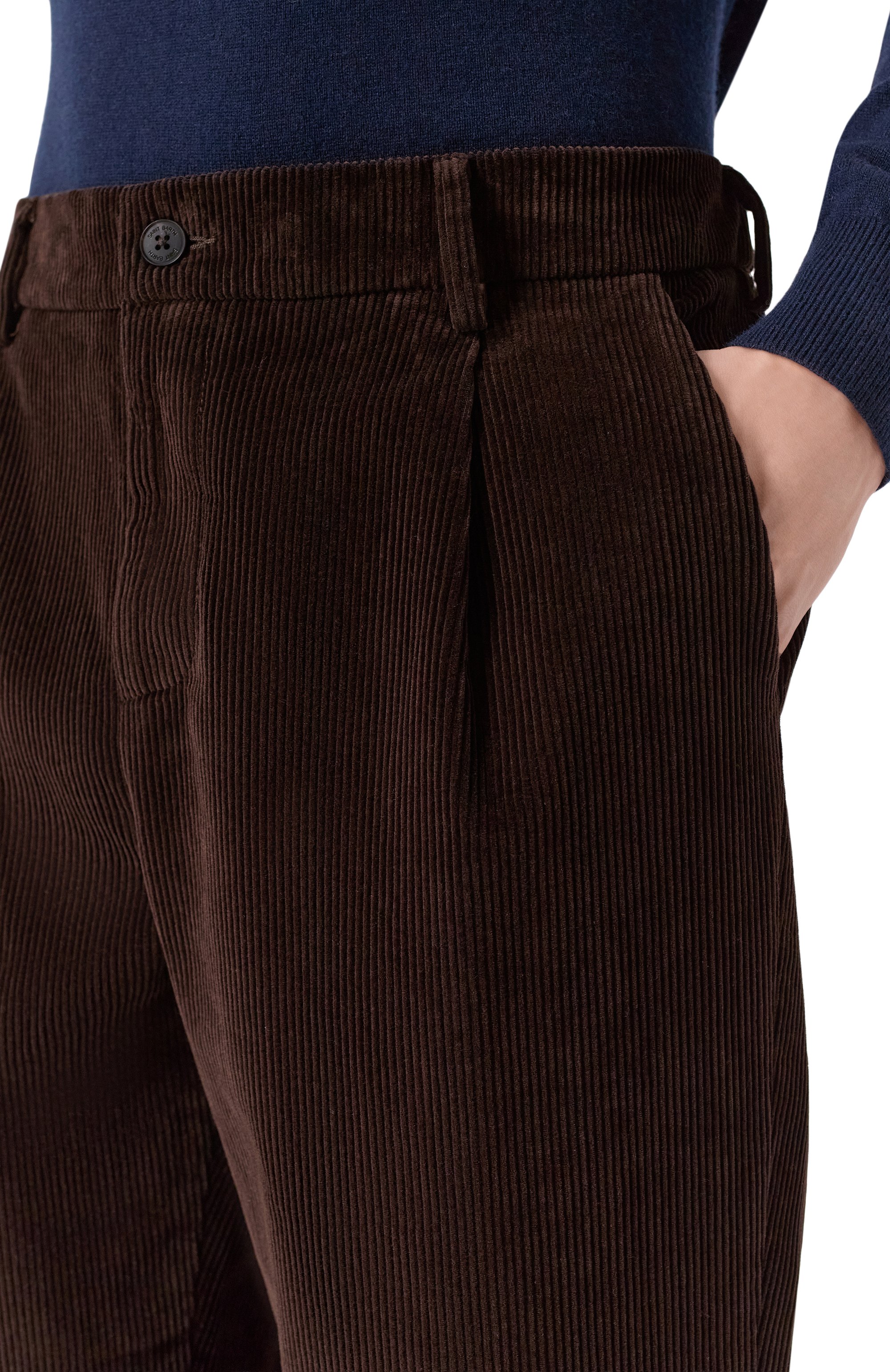 Вельветовые брюки MC2 SAINT BARTH, арт. FUJI002-00029I/FUJI P0CKET C0RDUR0Y, фото 5