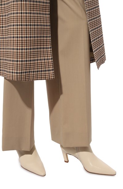 Кожаные ботильоны kay MATTIA CAPEZZANI кремового цвета по цене 54500 руб., арт. W360/NAPPA, фото 3 Кожаные ботильоны kay MATTIA CAPEZZANI, арт. W360/NAPPA, фото 3