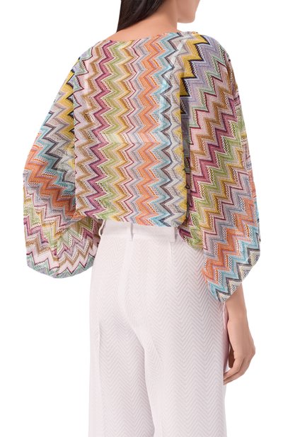 Топ MISSONI разноцветного цвета по цене 93050 руб., арт. MC26WK00/BR015Y, фото 4 Топ MISSONI, арт. MC26WK00/BR015Y, фото 4