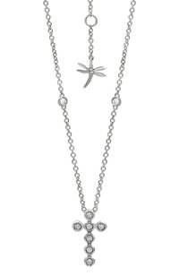 Колье CASATO бесцветного цвета по цене 241500 руб., арт. CH557BT-W, фото 1 Колье CASATO, арт. CH557BT-W, фото 1